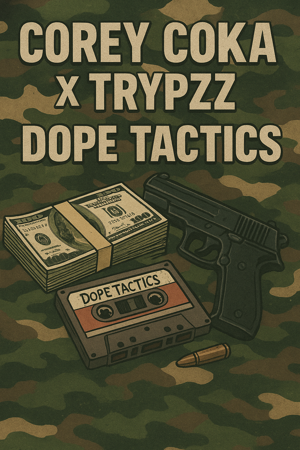 Corey Coka teams up with/ TRYPZZ on new single “dope tactics”